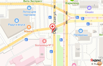Киоск по продаже печатной продукции Роспечать на Советской улице, 88/1 киоск на карте