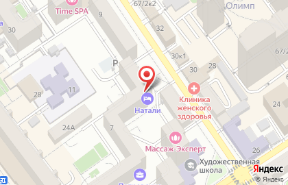 Мини-гостиница Натали на карте