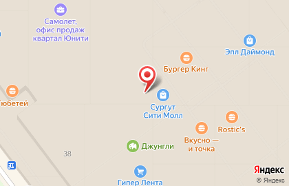Магазин разливного пива Пивная №1 на Югорском тракте на карте