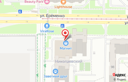 Сервисный центр Green Service Baseus market на улице Еременко на карте