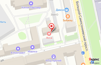 Компания Слово Пасечника на Гельсингфорсской улице на карте
