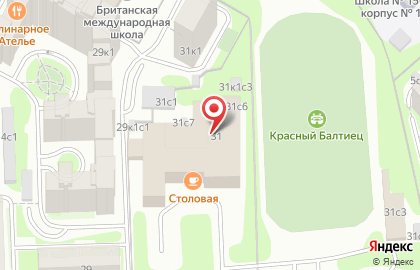 Локомотив Москва на карте