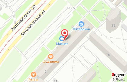 Кофейня самообслуживания Lifehacker на Автозаводской улице на карте