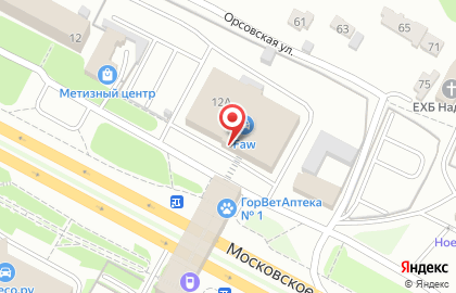 Автосалон Ноев Ковчег в Рязани на карте