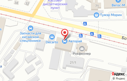 Строительно-торговая компания Баженов в Железнодорожном районе на карте