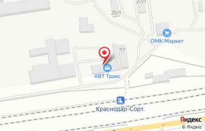 Торговая фирма АВТ Тракс на ​Новороссийской на карте