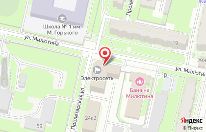 Оперативно-диспетчерская служба Электросеть на карте