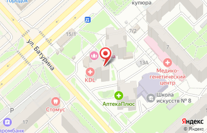 Правильный выбор на улице Молокова на карте