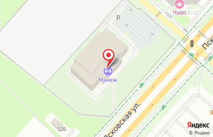 СШОР Манеж на карте