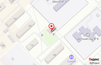 Продуктовый магазин в Уфе на карте