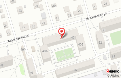 Служба доставки ДПД на Московской улице на карте