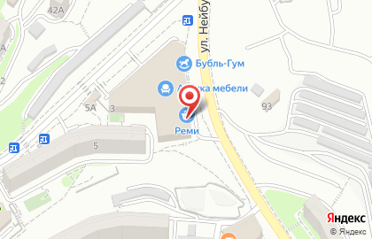 Гипермаркет детских товаров Бубль-Гум в Ленинском районе на карте