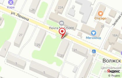 Продуктовый магазин Провизия на улице Ленина на карте