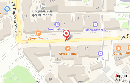 Глория на улице Ленина на карте