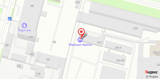 Секция баскетбола для детей Морские Львы в Приморском районе на карте