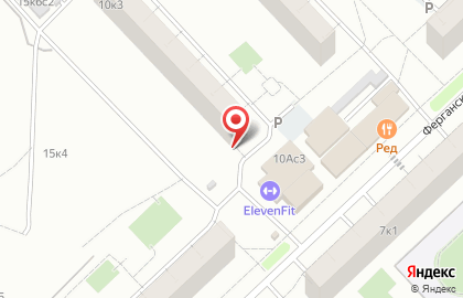 ОДС Жилищник района Выхино-Жулебино в Ферганском проезде, 10 к 3 на карте