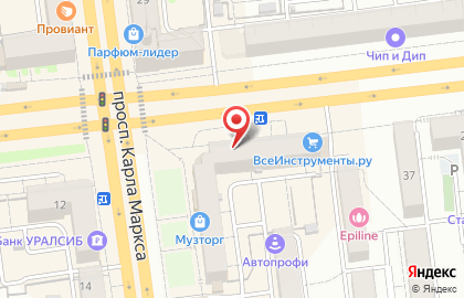 Банкомат Райффайзенбанк в Омске на карте
