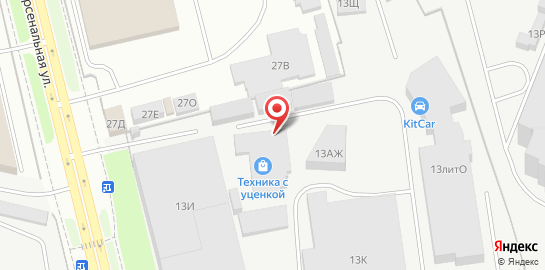 Сервисный центр Ленремонт в Калининском районе на карте