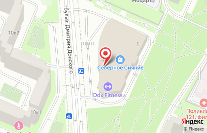 Терминал МТС-Банк на бульваре Дмитрия Донского на карте