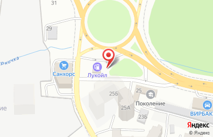 СТО Лукойл на улице Штахановского на карте