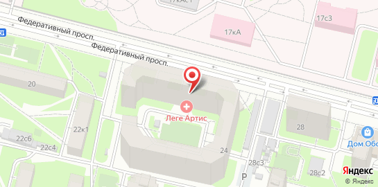 Ветеринарный центр Любимчик в Новогиреево на карте