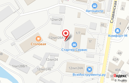 Транс стартер на Славянской площади на карте