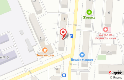 Семейный медицинский центр Мой Доктор на улице Гагарина, 1 в Берёзовском на карте