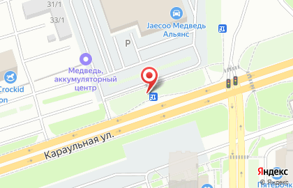 Рекламные щиты (6*3), Центральный район, Ориентир-М на Караульной улице на карте