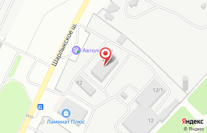 ПЭК на Шарлыкском шоссе на карте
