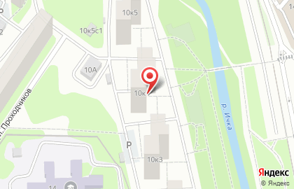 Лось, ЖСК на карте