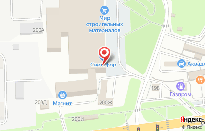 Магазин хлебобулочных изделий Золотой урожай на карте