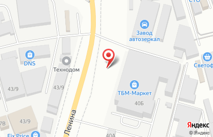 ТБМ Маркет на проспекте Ленина на карте