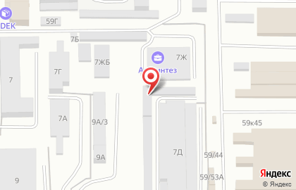 Автосервис в Барнауле на карте