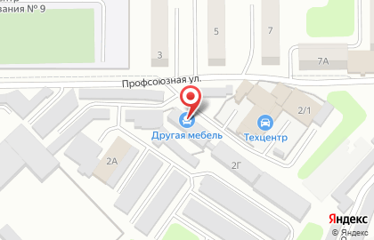 Салон-магазин Другая мебель на Профсоюзной улице на карте