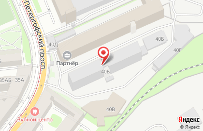 Стритфуд-кафе MaMaS THE BOX на Старо-Петергофском проспекте на карте