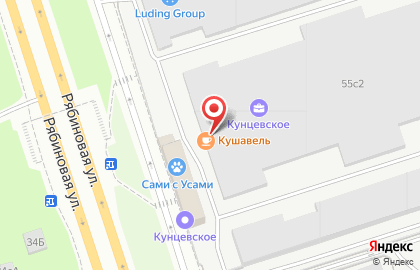 Компания Clever Transport Group на Рябиновой улице на карте