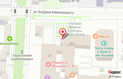 Актив банк на улице Богдана Хмельницкого на карте