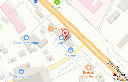 Орхидея на улице Ленина на карте