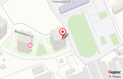 Служба доставки суши и роллов Fresh Sushi на Вишнёвой улице на карте