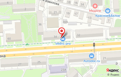 Магазин Галантерейка на карте