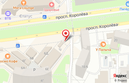Пончиковая Пончик №1 на улице 50-летия ВЛКСМ на карте