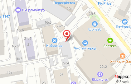 Бизнес-центр Антарис на Маломосковской улице на карте