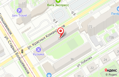 Служба по контракту на карте