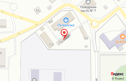 Киоск фастфудной продукции на улице Максима Горького на карте