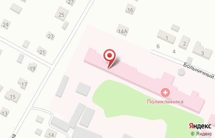 Ромодановская поликлиника на карте
