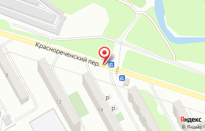 Ёё в Краснореченском переулке на карте