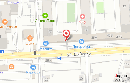 Магазин косметики и товаров для дома Семь+Я в Советском районе на карте
