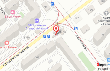 Сеть аптек, ООО Фармакон-Н на Ставропольской улице на карте