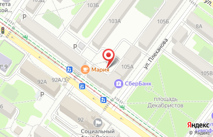 Евросеть Ритейл на улице Декабрьских Событий на карте