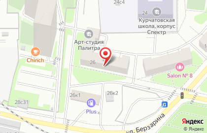 Спортивная секция Майнд энд Бади на Октябрьском поле на карте
